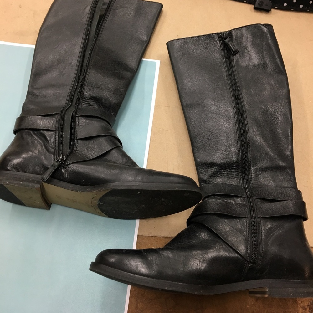 Coach black boots